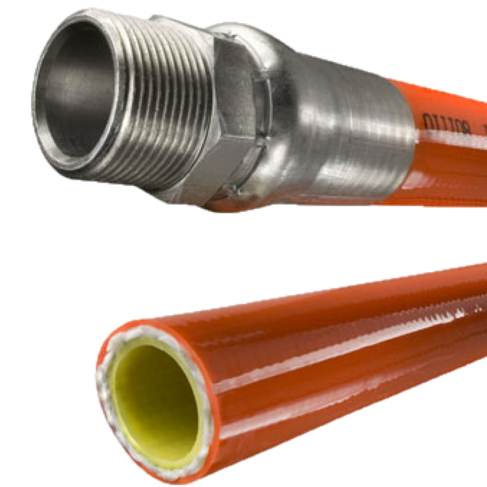 Piranha Orange Sewer Flush Hose - 2500 PSI